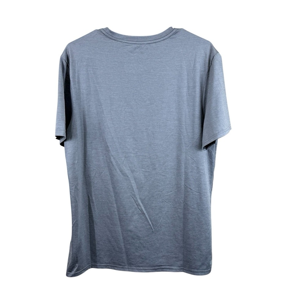 Quince Mens Flowknit Performance Short‎ Sleeve T-Shirt Size S Gray - Picture 2 of 5